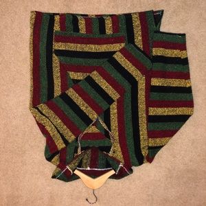 Rasta Poncho Sweater